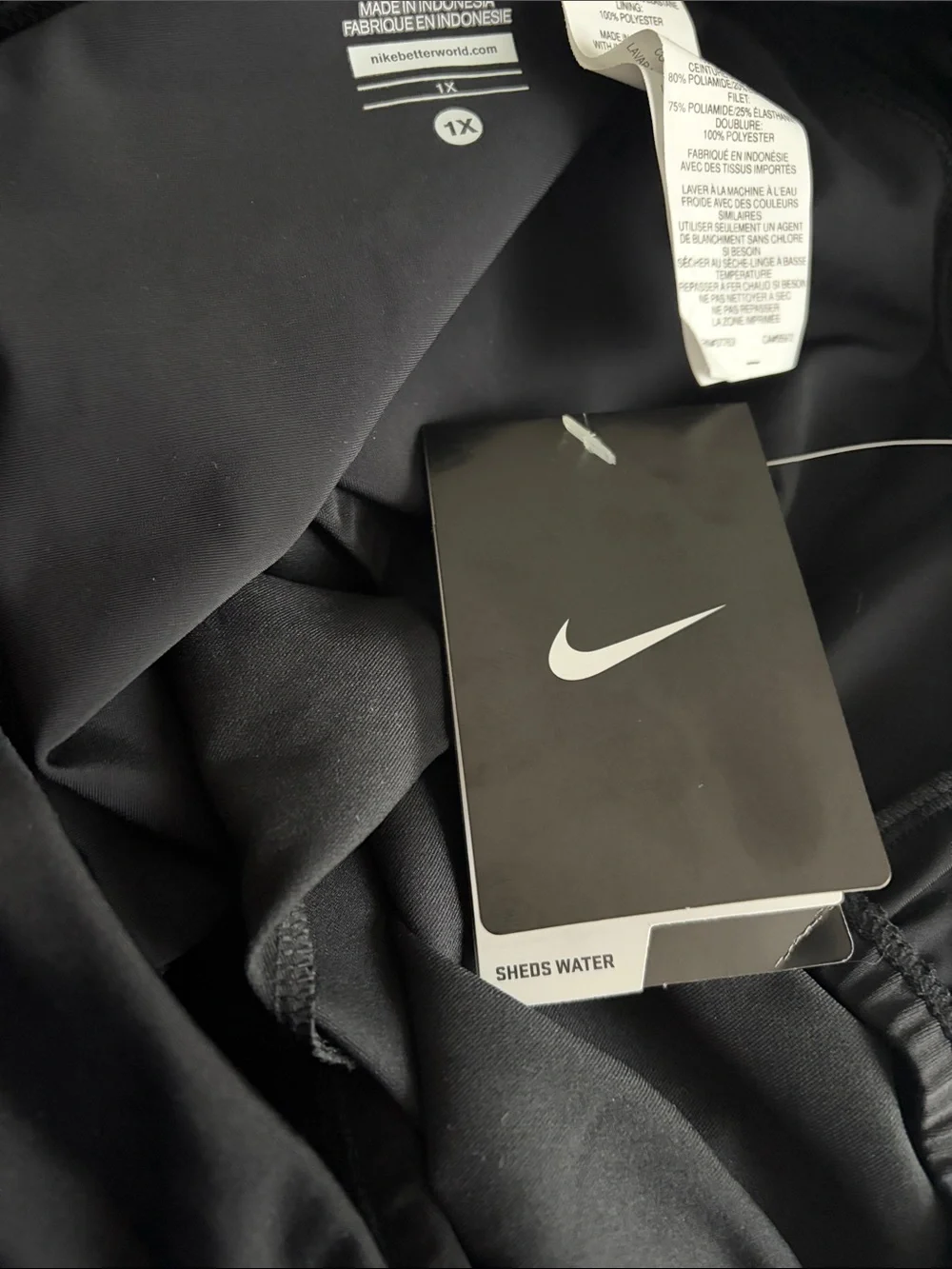 Nike Women's Black Athletic Skort (new with tags) Size 1X
